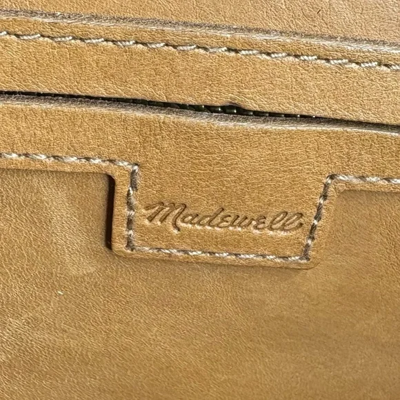 Madewell Tan Leather Tote Bag - Picture 4 of 7